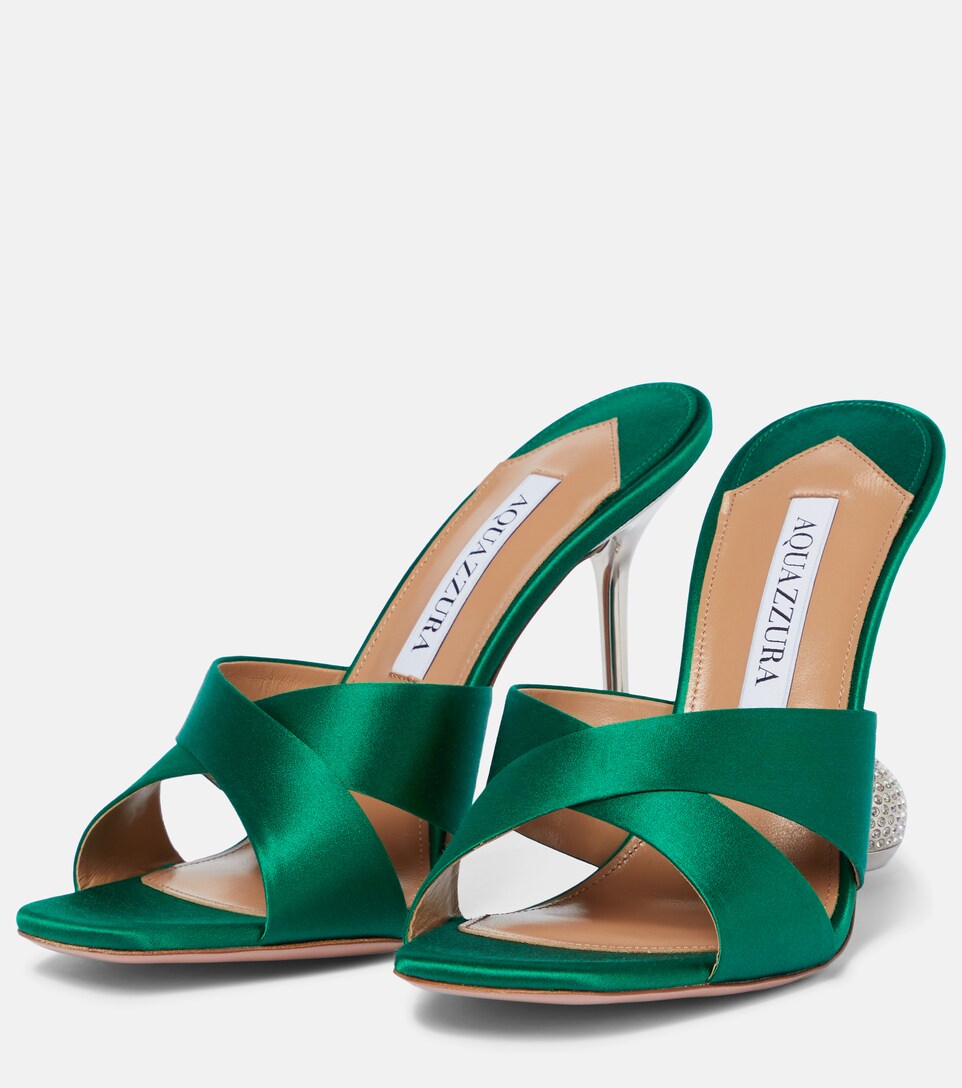 Aquazzura - Yes Darling 95 satin 