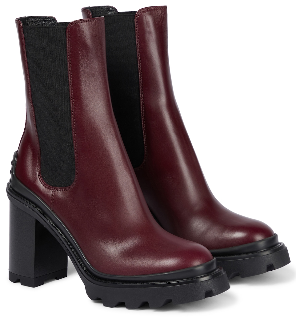Tod's - Leather Chelsea boots | Mytheresa