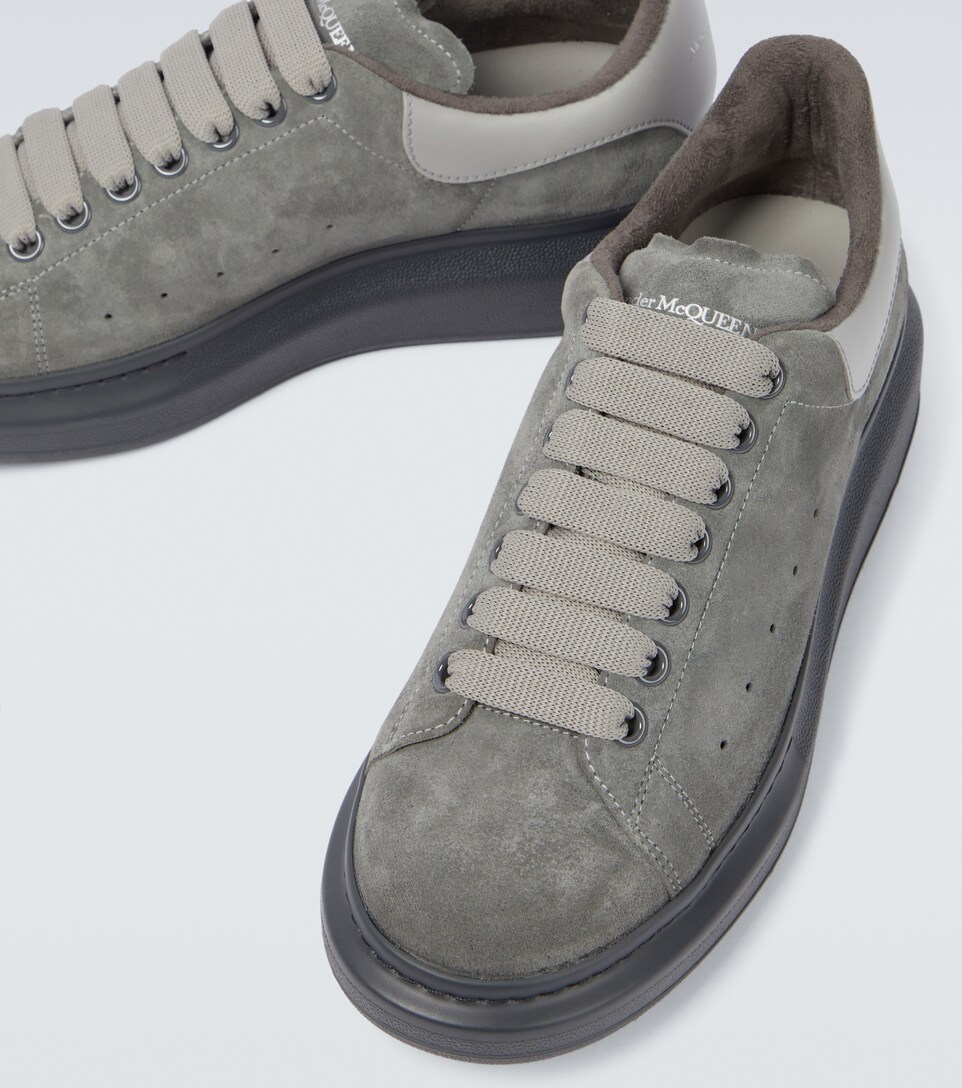 suede grey mcqueens