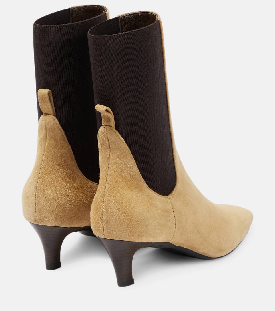 Totême Suede boots Mytheresa
