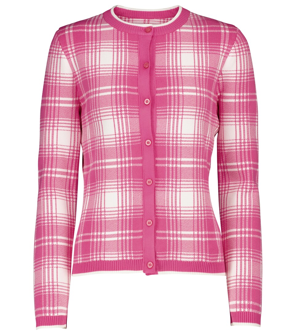 la Renta - Plaid cardigan | Mytheresa