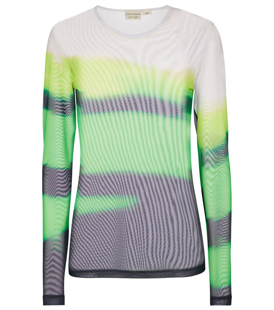 printed mesh top