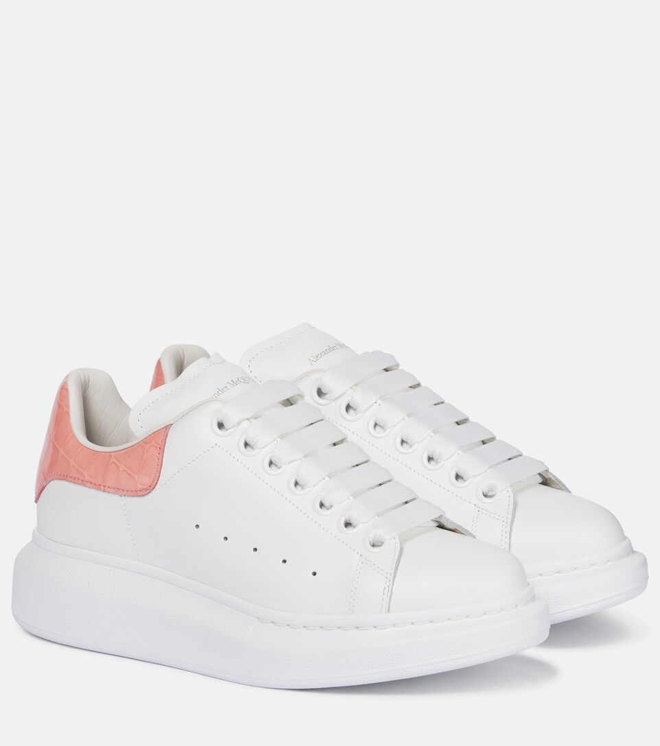 pink croc alexander mcqueen's