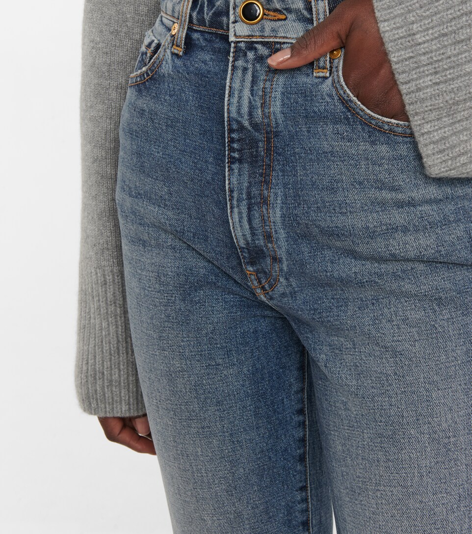 Khaite - Daria high-rise straight leg 