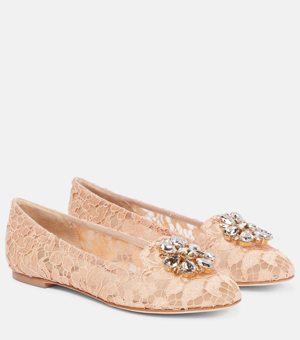 Dolce gabbana flat shoes clearance