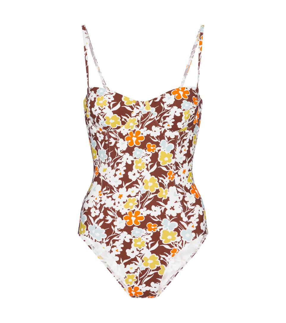 Tory burch floral swimsuit clearance