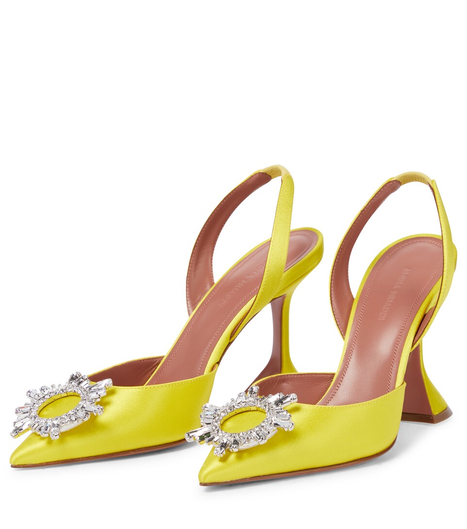 amina muaddi yellow begum