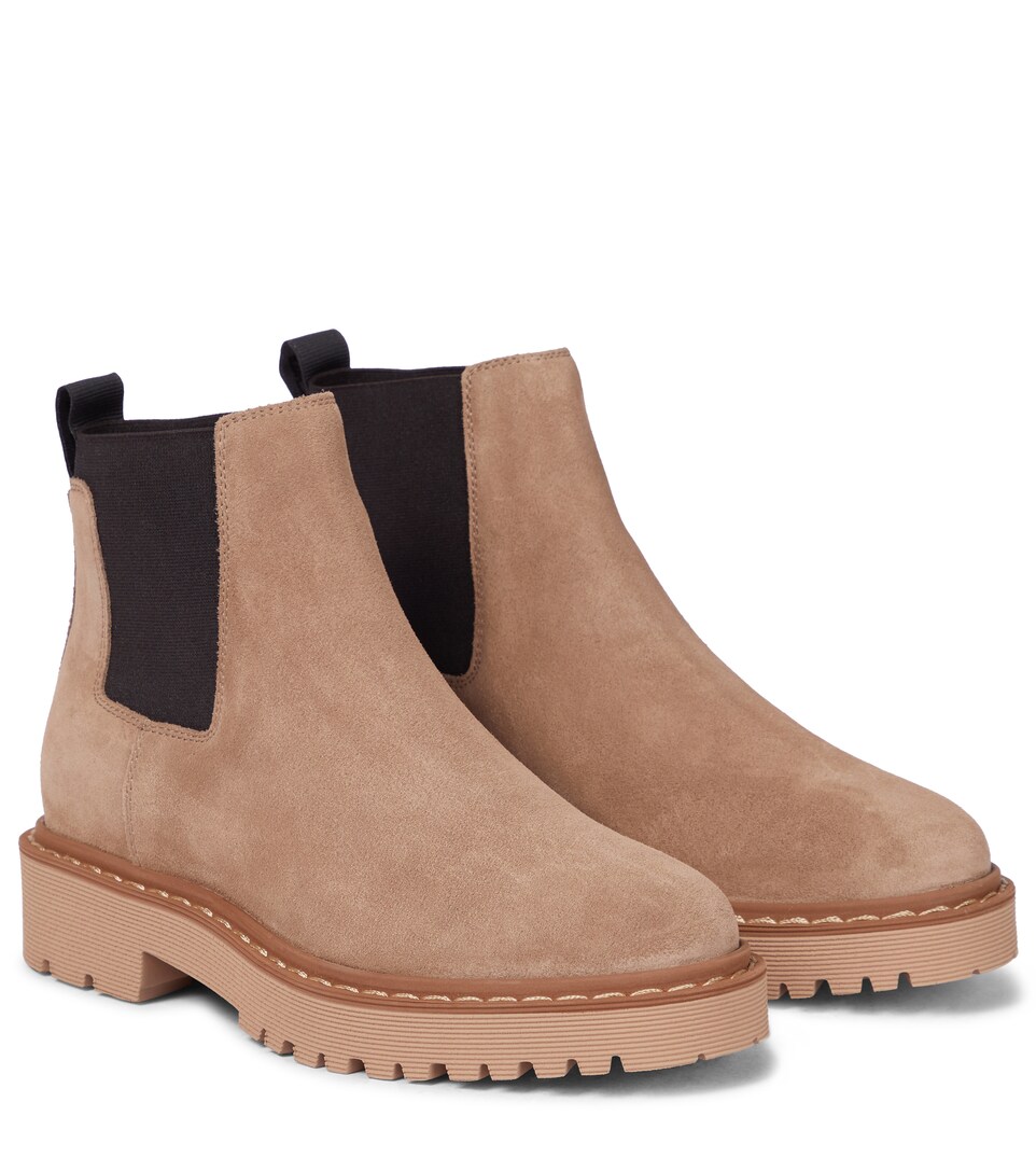Hogan - Stivaletti H543 in suede | Mytheresa