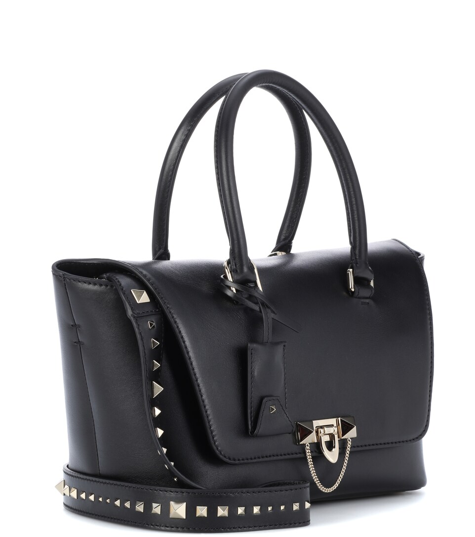 valentino garavani rockstud皮革托特包