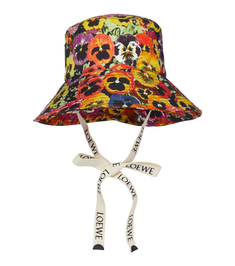 Ibiza floral cotton bucket hat | Mytheresa