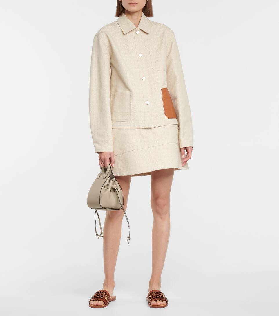 hammock mini leather shoulder bolsa