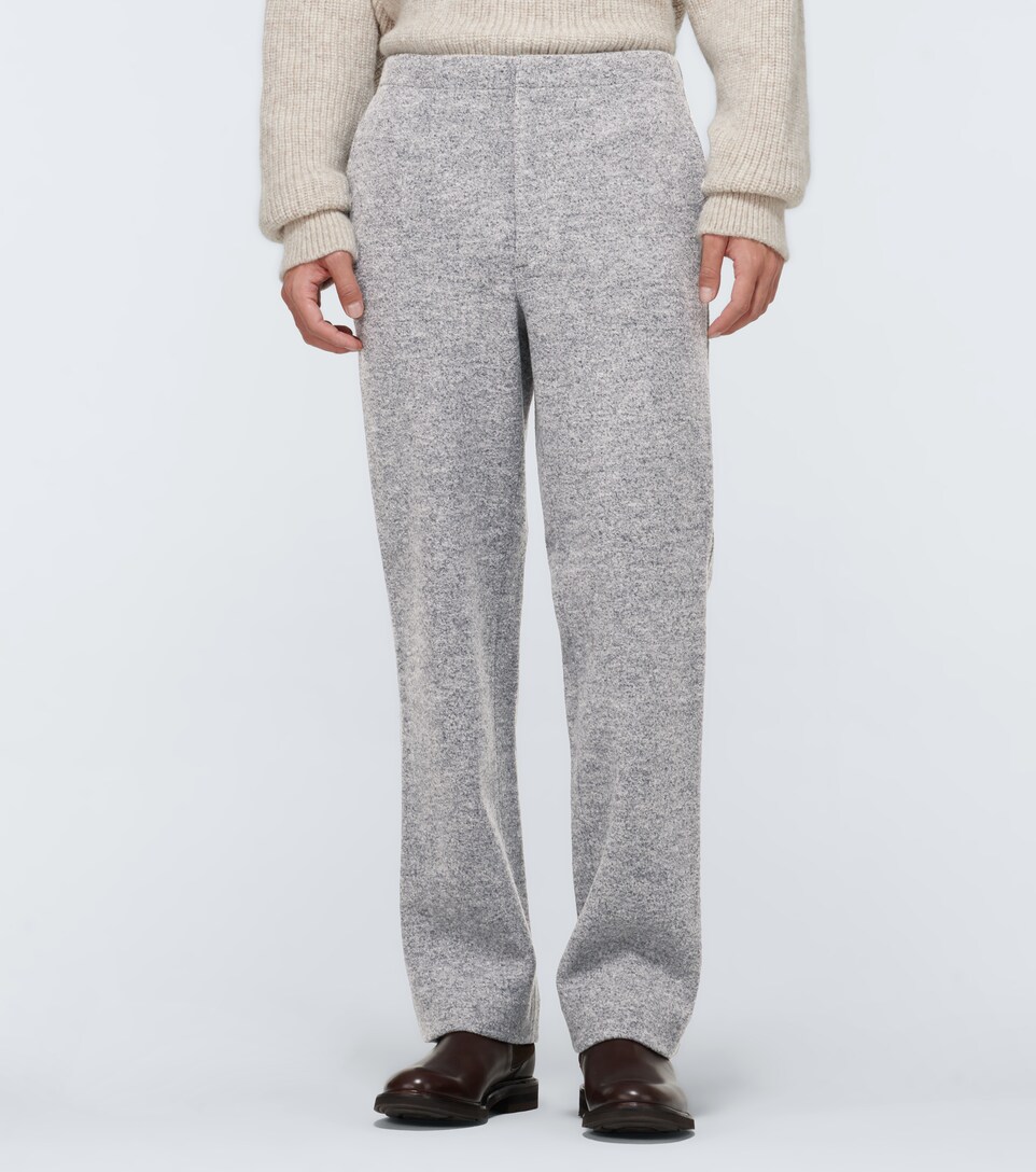 Auralee - Pantaloni in jersey di lana | Mytheresa