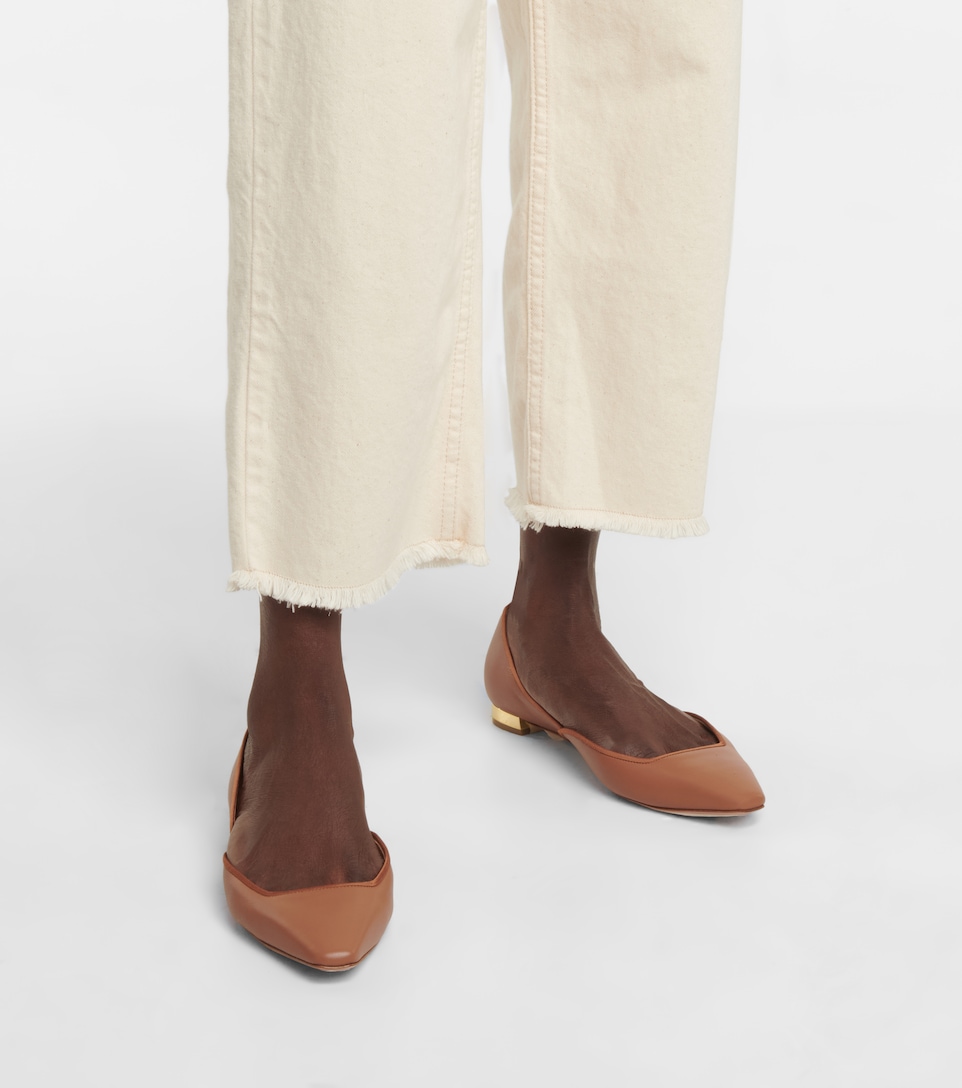 aquazzura maia flats