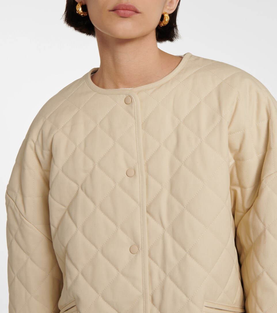 Totême - Quilted cotton jacket | Mytheresa