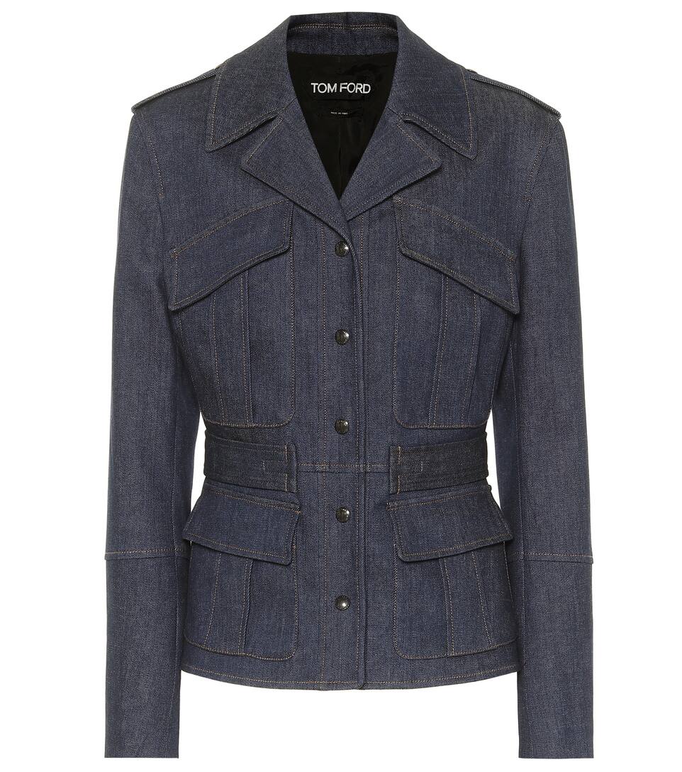 tom ford black denim jacket