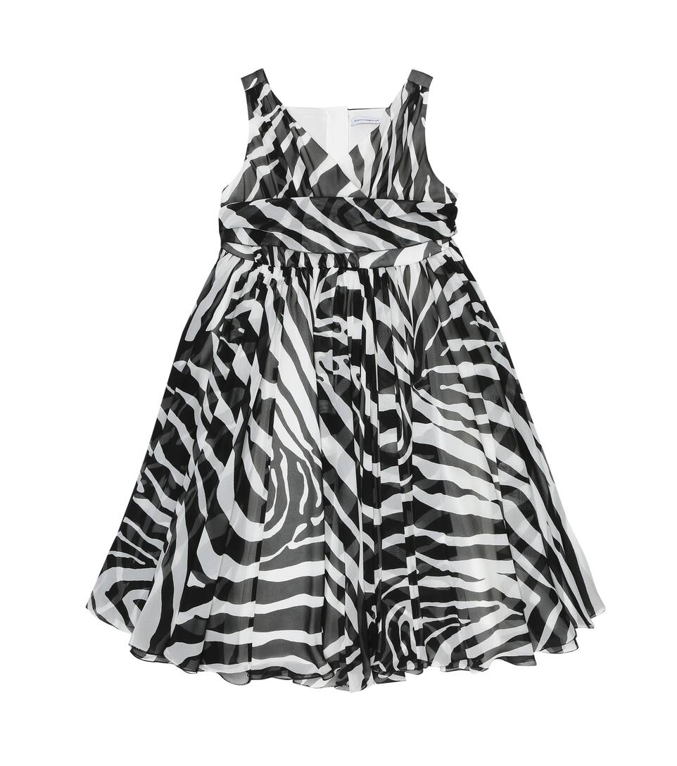 kids animal print dress