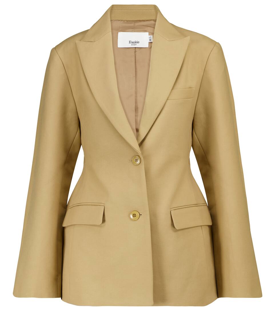 Frankie shop cotton blazer Clearance