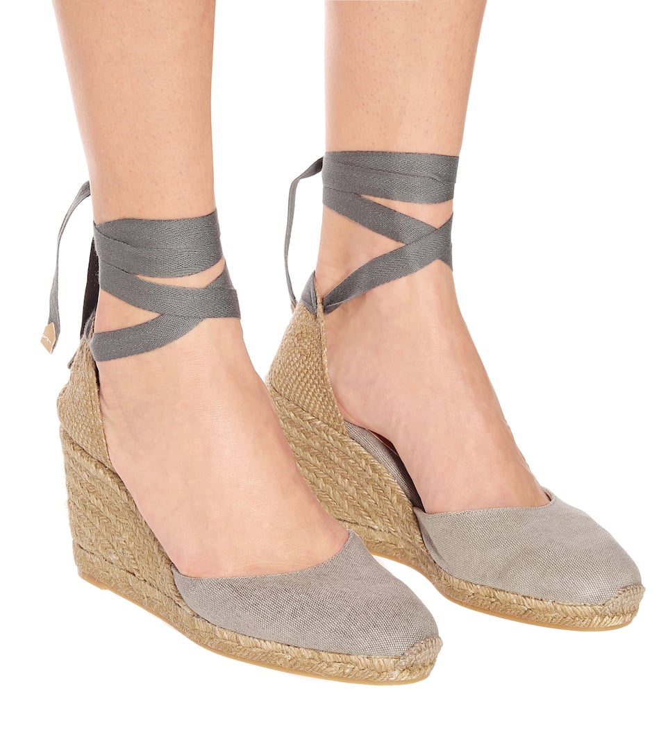 carina canvas wedge espadrilles