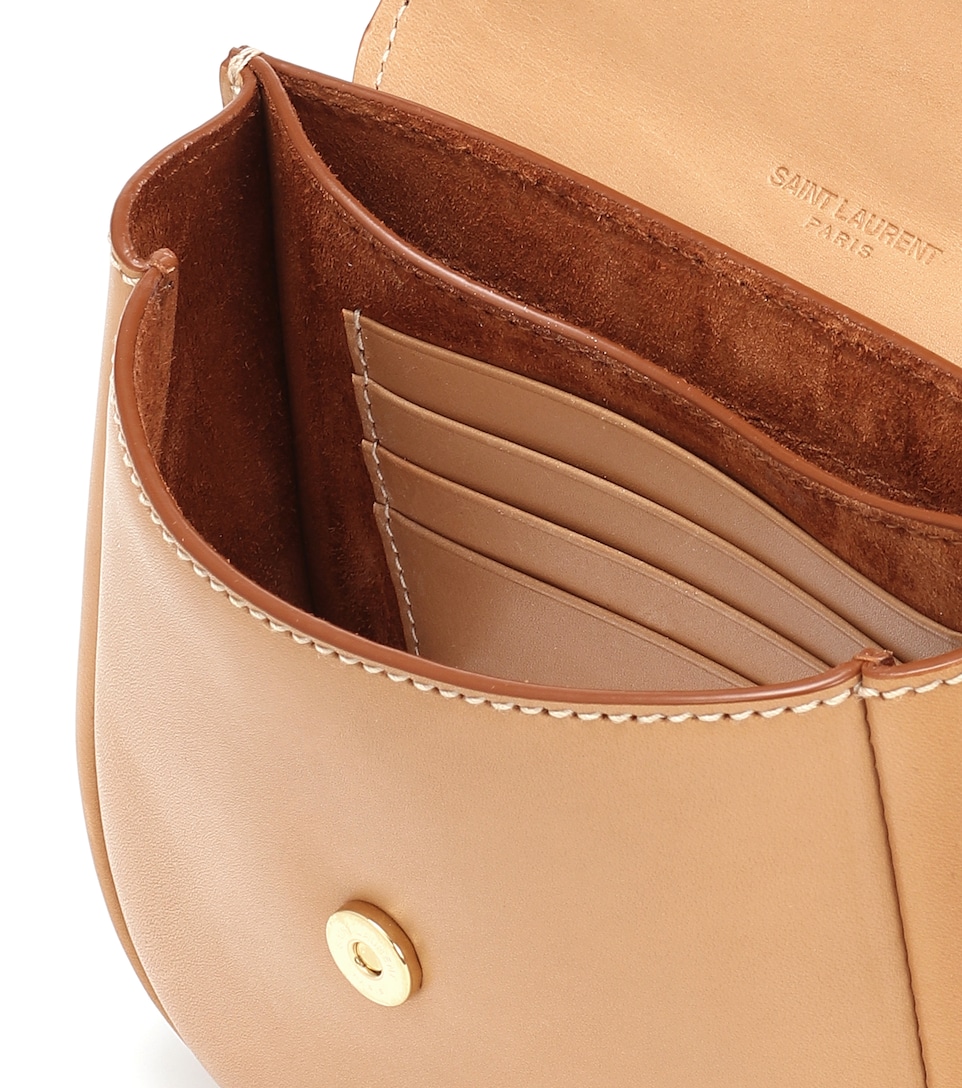 Saint Laurent Black Leather Kaia Crossbody Bag IUCN Water