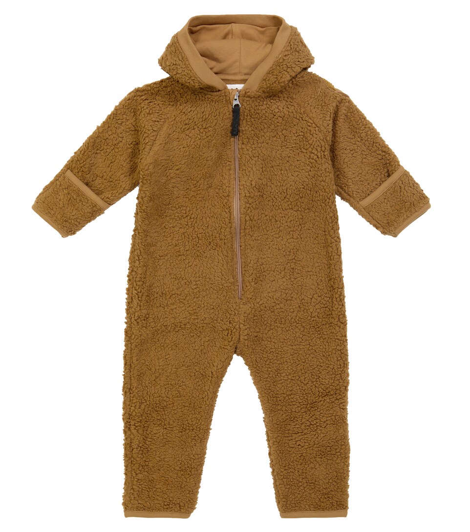 Molo Umeko Zipped Hooded Cotton Blend Onesie Mytheresa