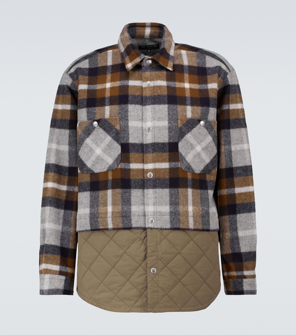 flannels comme des garcons