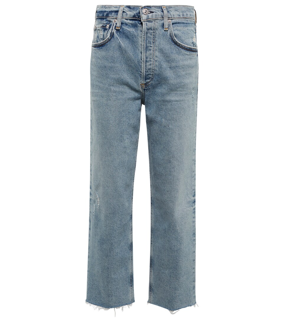 Florence high-rise straight jeans 