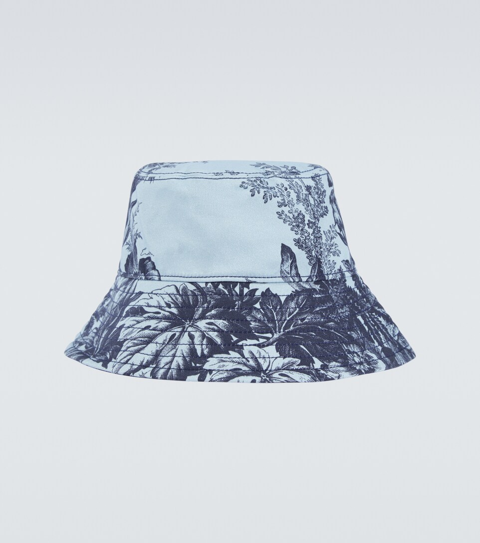 Erdem - Floral printed bucket hat 