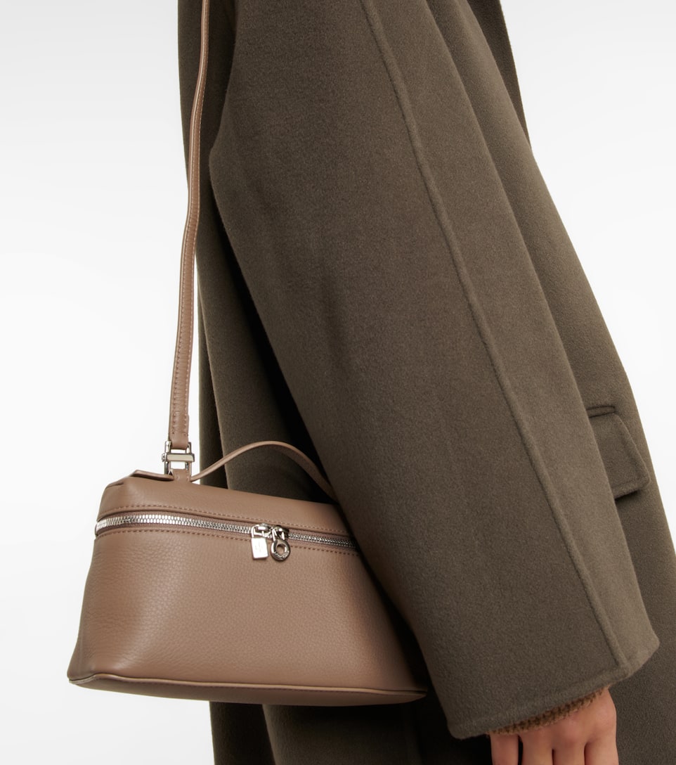 Loro Piana Extra Pocket L19 leather pouch Mytheresa