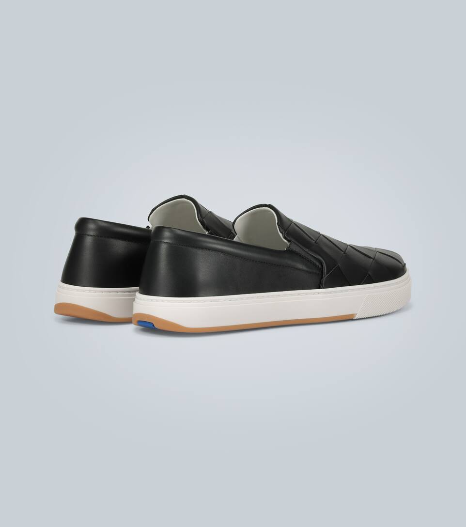 BOTTEGA VENETA SNEAKERS IN INTRECCIATO LEATHER,P00443465