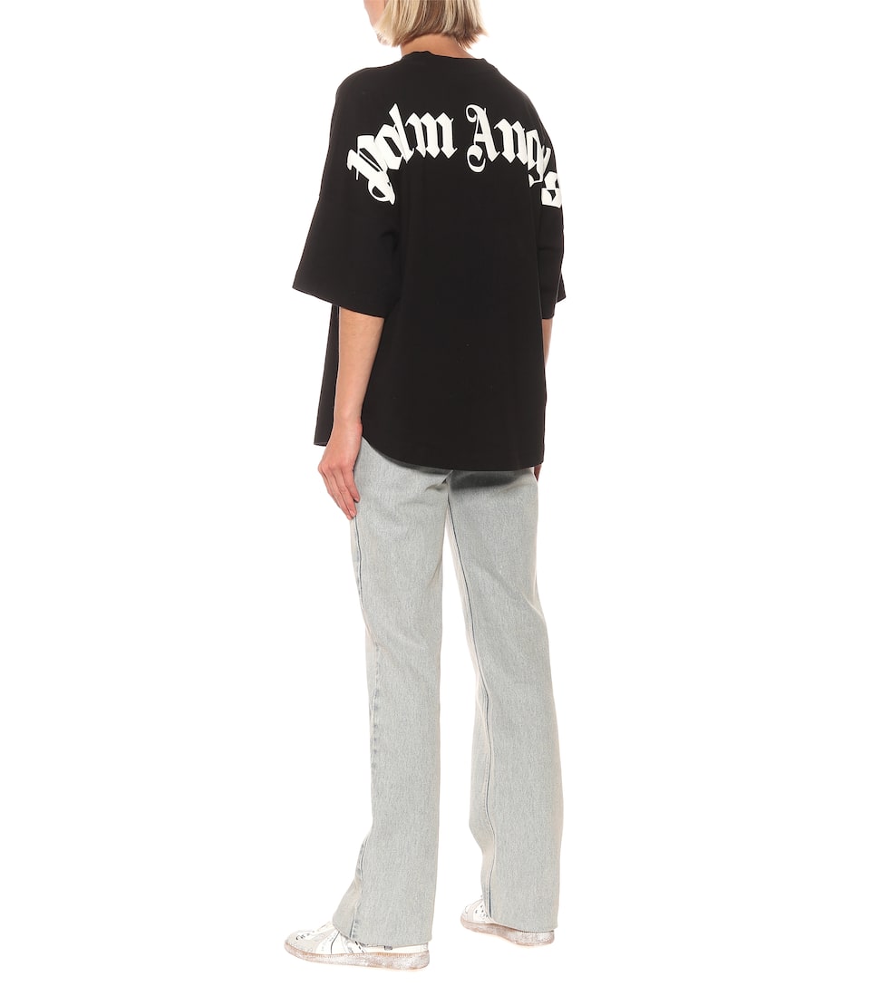 womens black palm angels t shirt