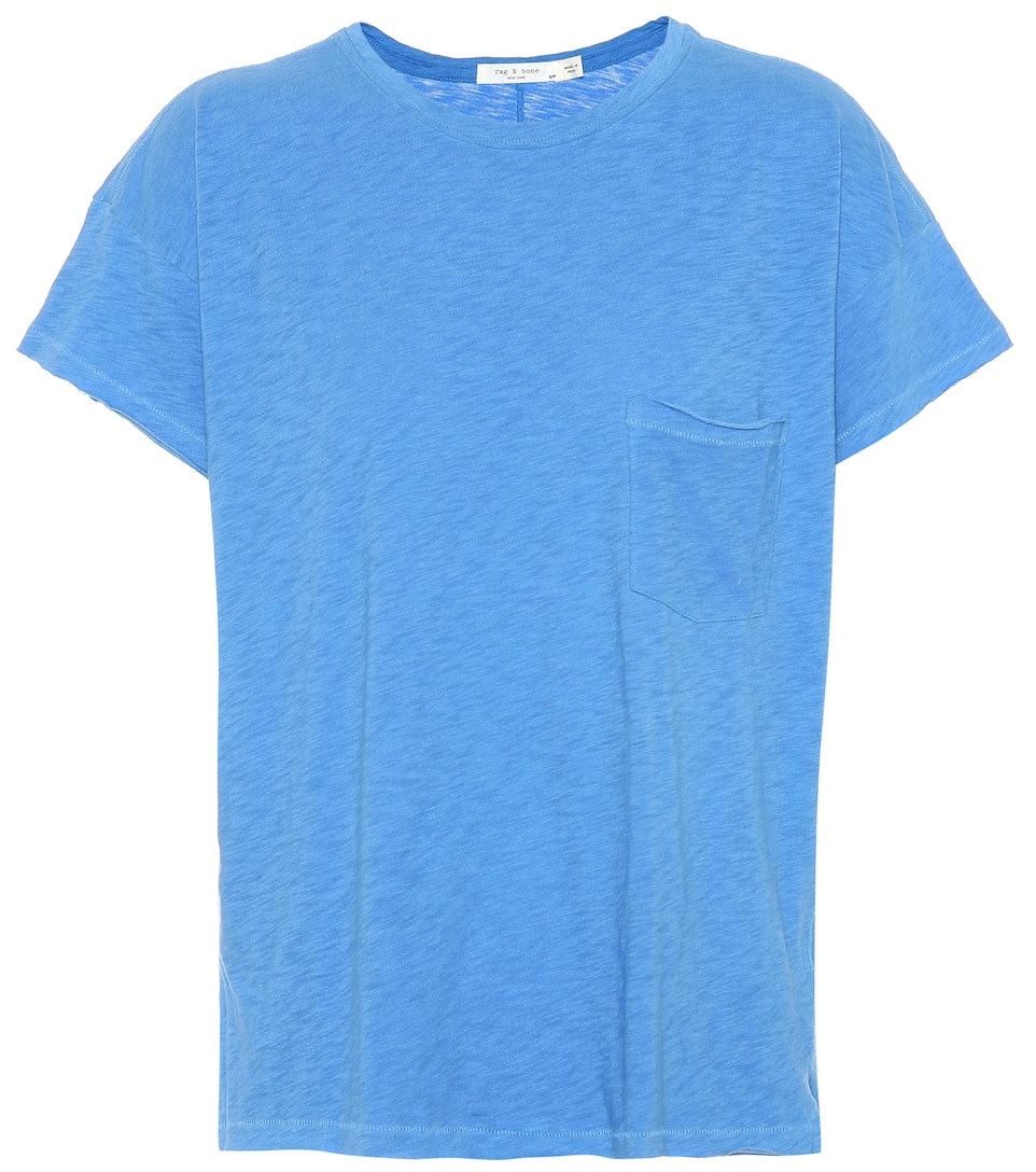 Azul De Algodón Camiseta Crew Vintage Mytheresa vmN80nw