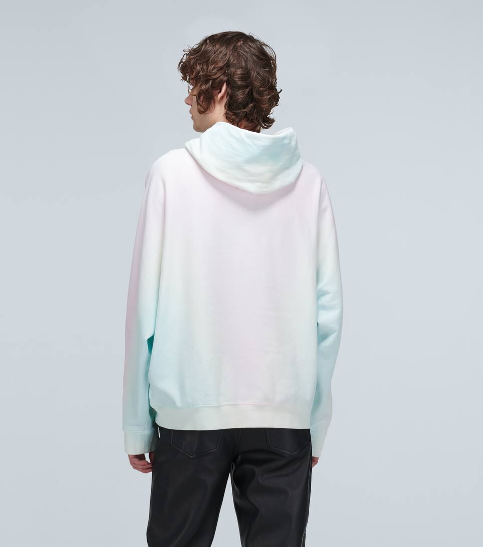MAISON MARGIELA OVERSIZED TIE-DYE HOODED SWEATSHIRT,P00453116