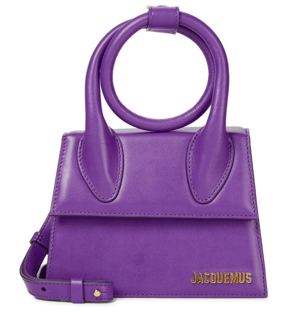 Jacquemus - Borsa Le Chiquito Noeud in pelle | Mytheresa