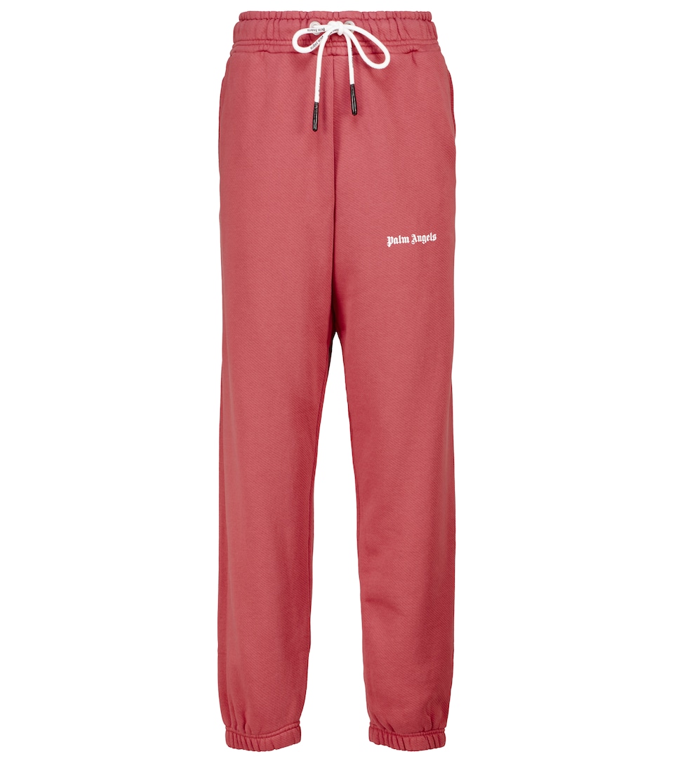 Palm Angels - Logo cotton sweatpants 