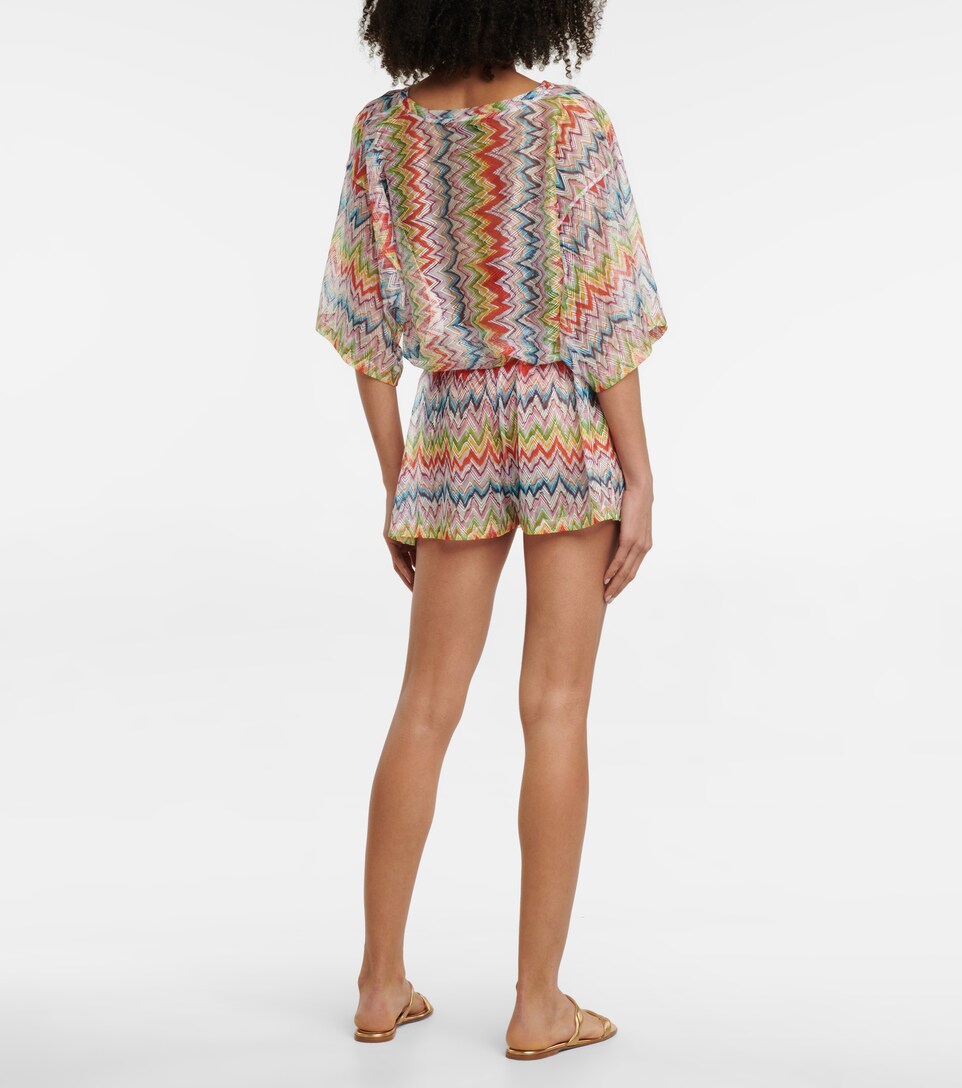 Missoni Mare - Zig-zag jacquard beach 