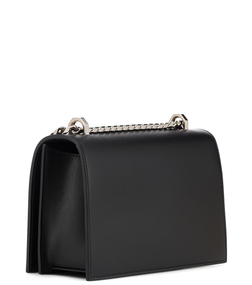 In Pelle Borsa Alexander Con Cristalli Mcqueen E9IWHD2