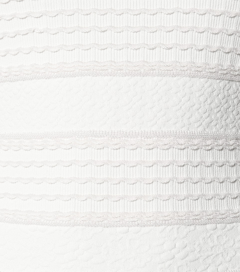 ALEXANDER MCQUEEN KNIT MINIDRESS,P00436736