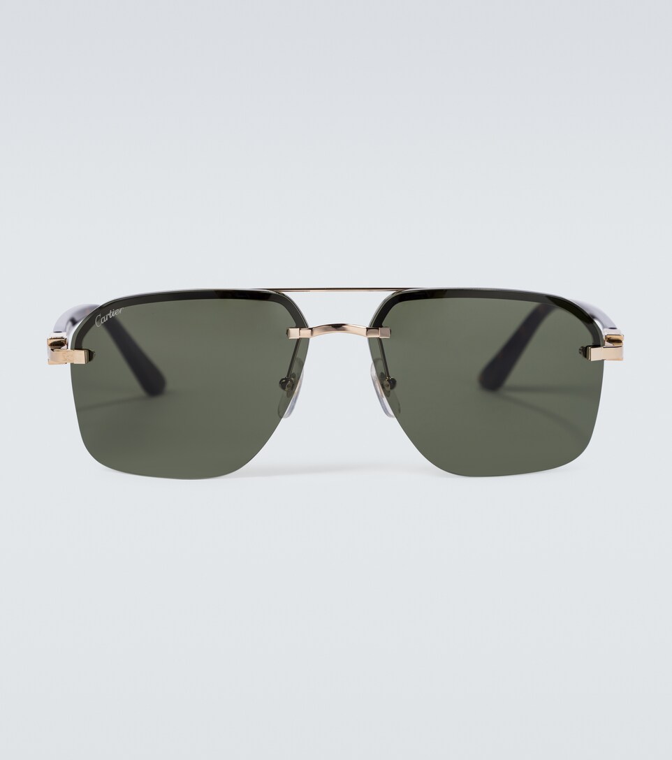 frameless aviator