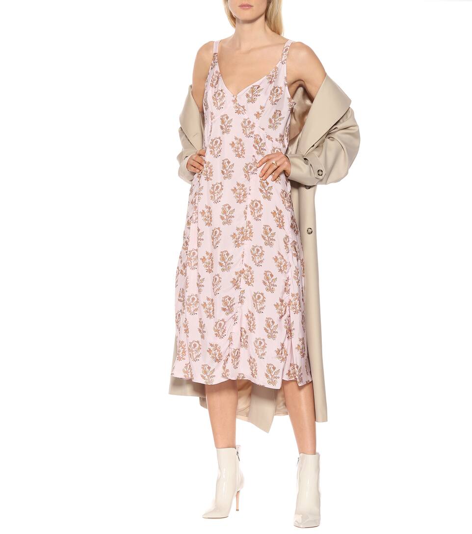 Floreale A Studios Acne Abito Darcie Stampa R35A4jLq