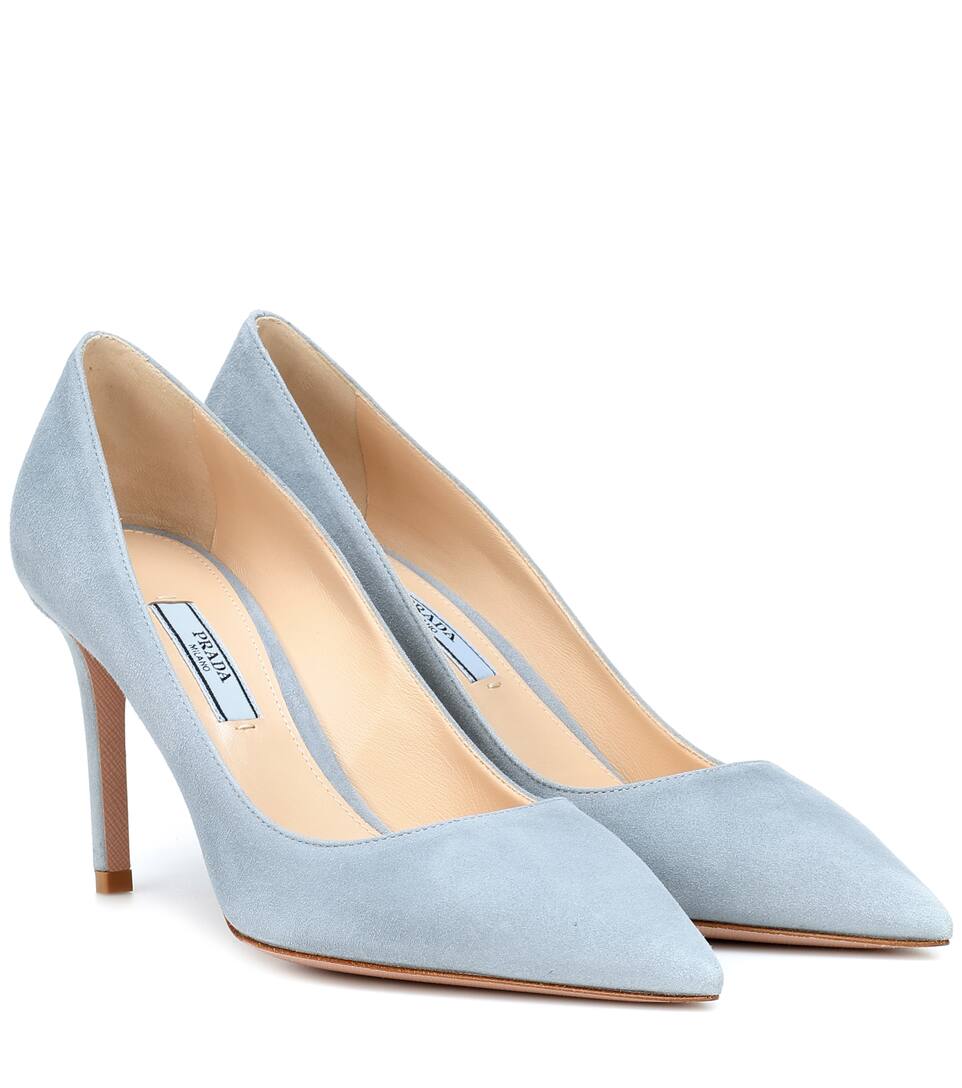 Prada suede pumps clearance