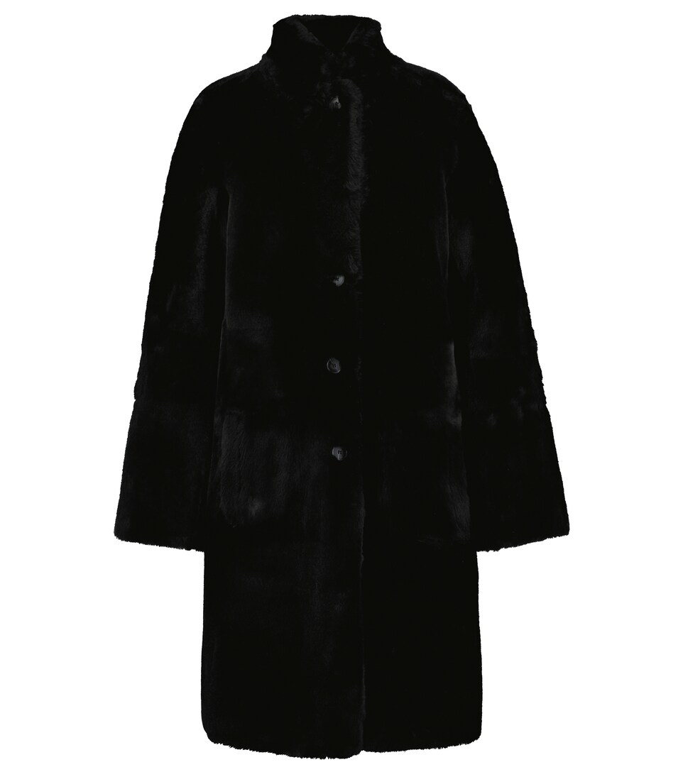 Joseph - Cappotto Brittany in shearling | Mytheresa
