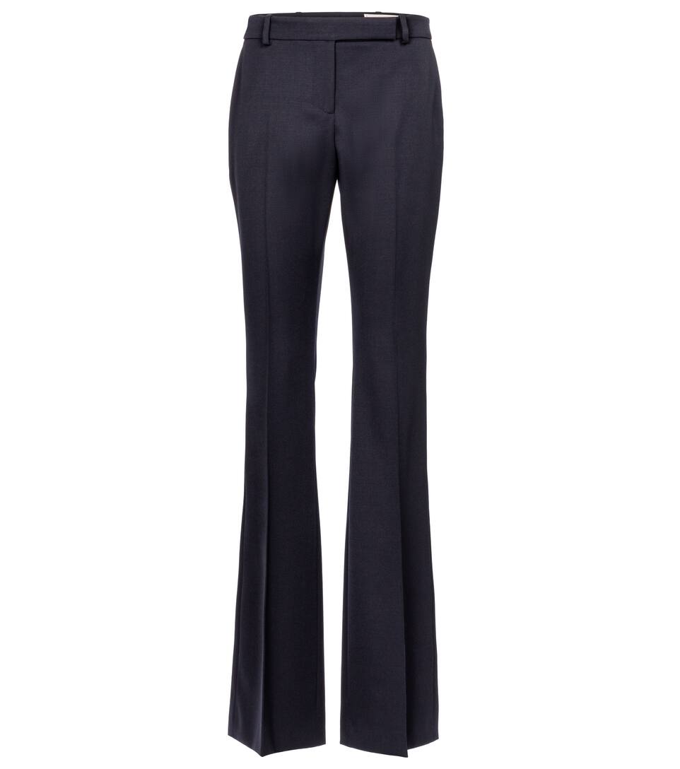 high waisted black bootcut pants