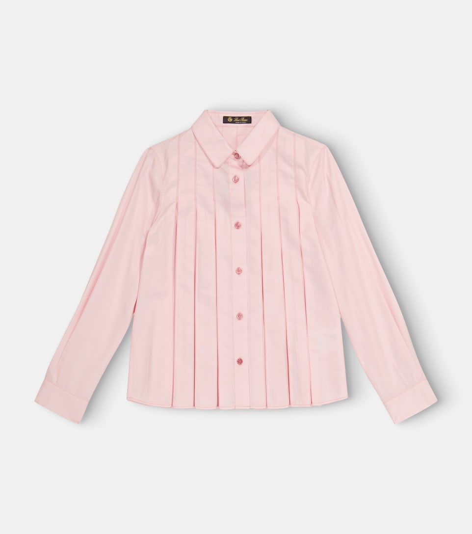 Loro Piana Kids - Ambre pleated cotton 