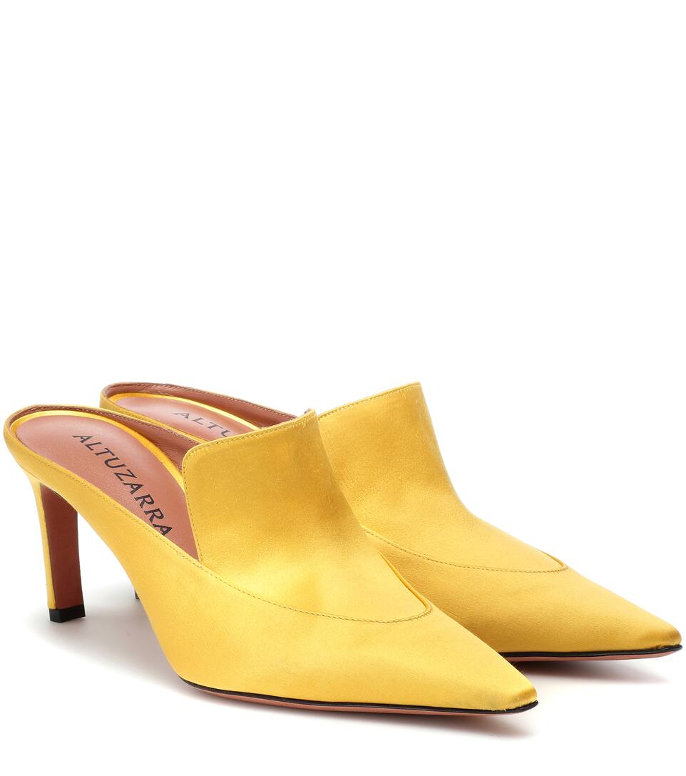 Altuzarra - Davidson satin mules