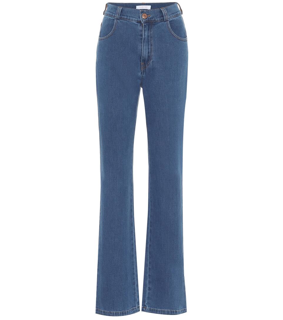 see by chloe flared jeans