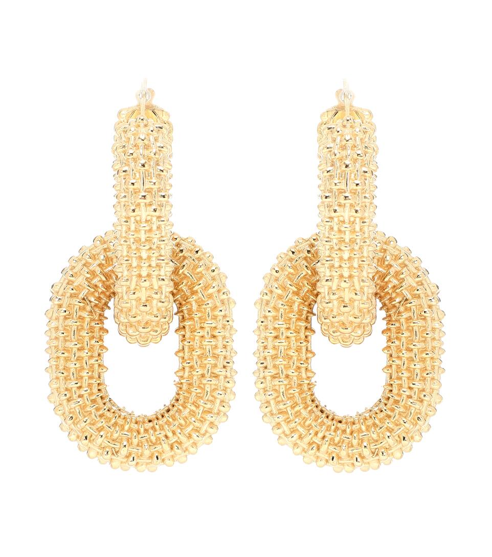 Gold-plated earrings