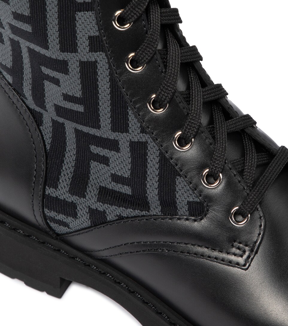 fendi combat boots
