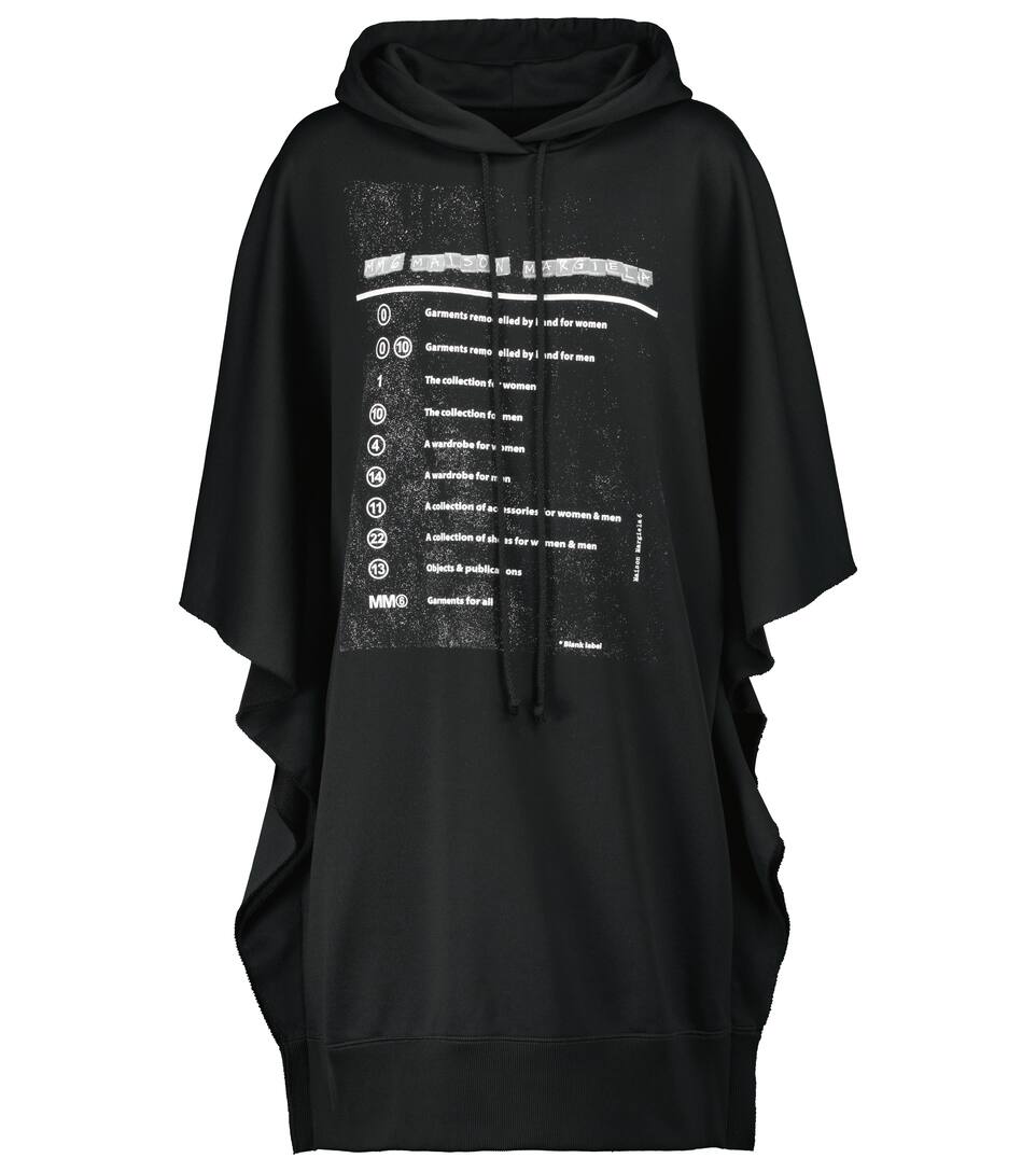 mm6 hoodie dress