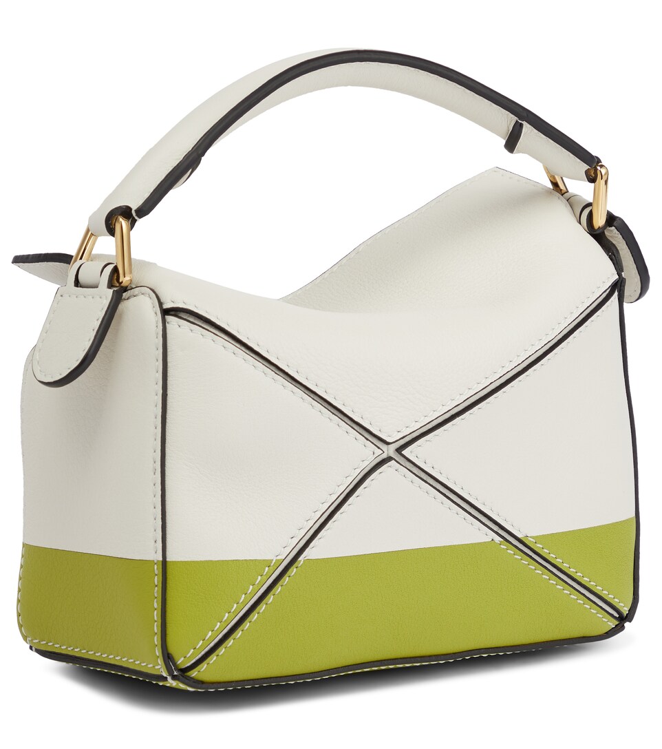 Loewe x Spirited Away Ōtori-Sama Puzzle Mini leather shoulder bag