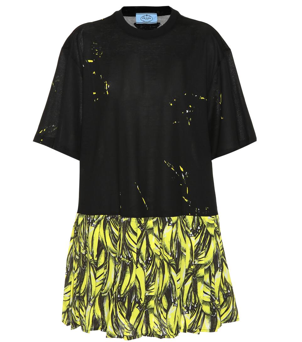 Prada - Cotton T-shirt dress